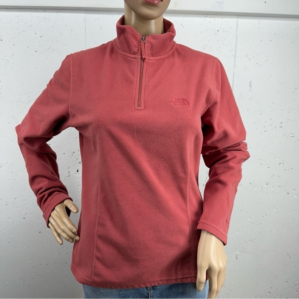 The North Face Women’s Medium Dark Autumn Canyon Quarter Zip Fleece Pullover